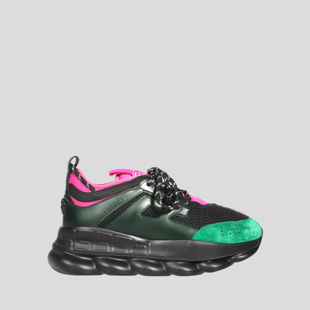 🆕 👟 VERSACE Chain Reaction Sneakers 💫 Size: EU 42 | US 9 Color: Multi